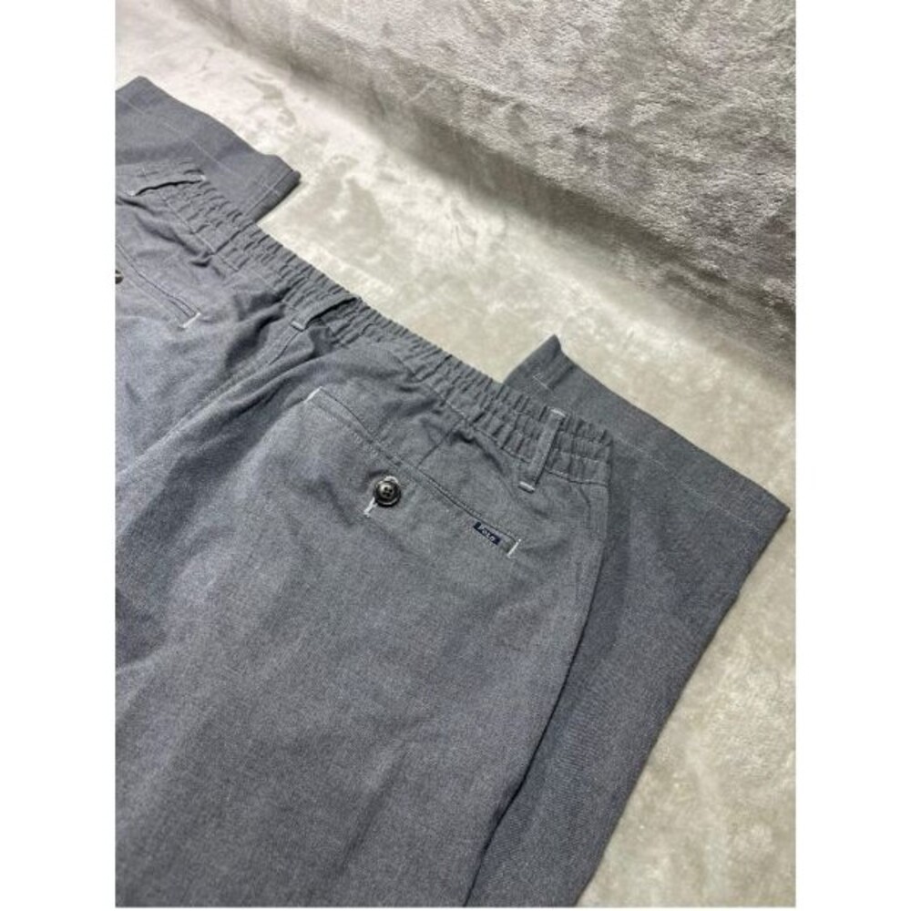 Polo Ralph Lauren Slim Fit Pants Men's XL Gray Stretch Tailored Trousers - Picture 7 of 9